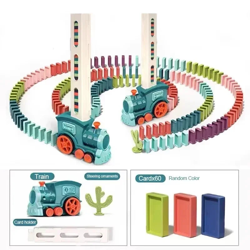 Domino-Laying Train — Pivoli Toys — product image 7