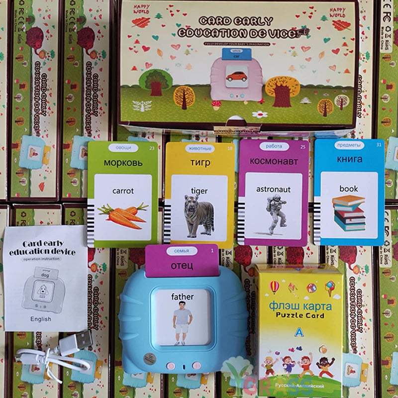 Talking Picture Flashcards — English Set — Pivoli Toys — product image 5