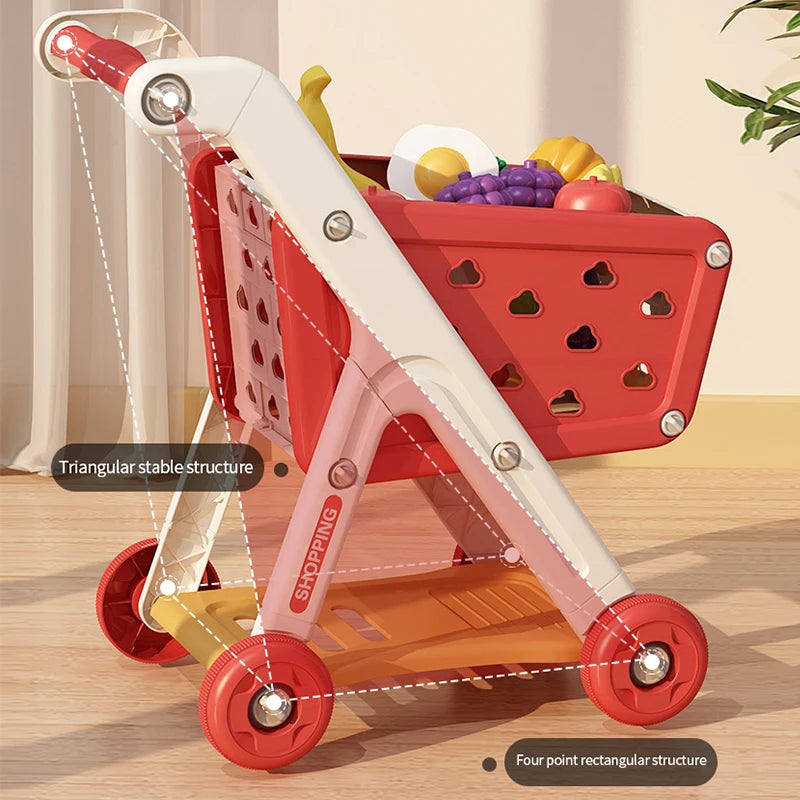 Pretend Shopping Trolley — 26-Piece Set — Pivoli Toys — product image 5