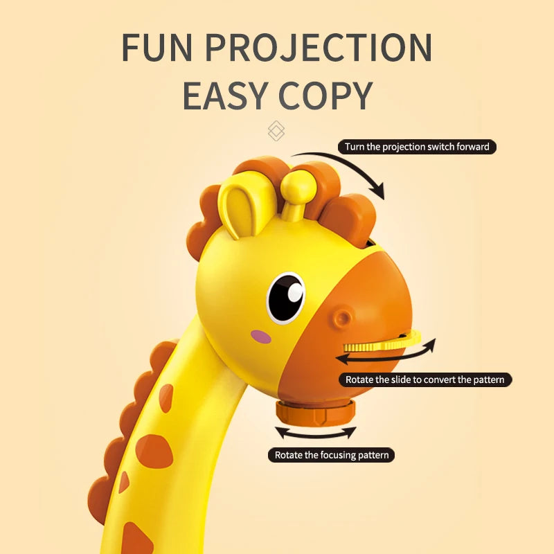 Giraffe Drawing Projector Table