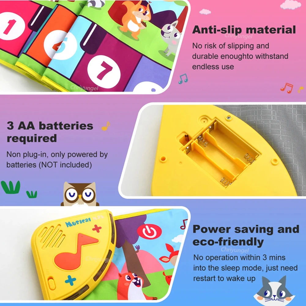 Musical Piano Play Mat — Pivoli Toys — product image 8