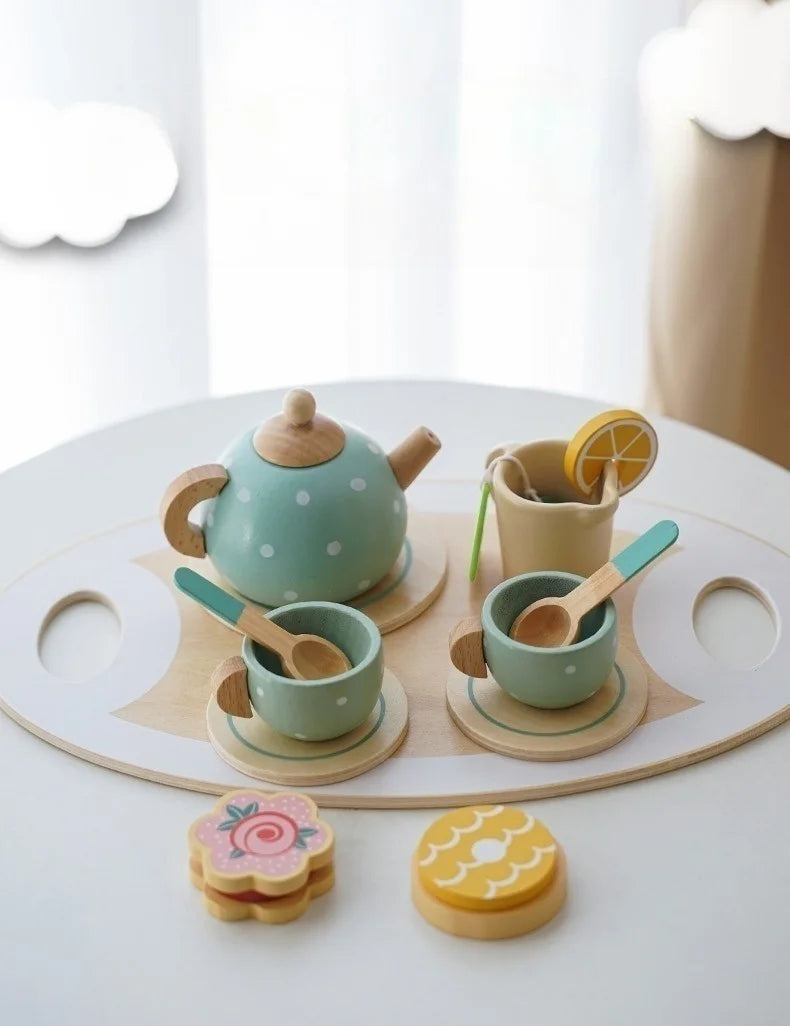 Wooden Afternoon Tea Set, additional product view 2