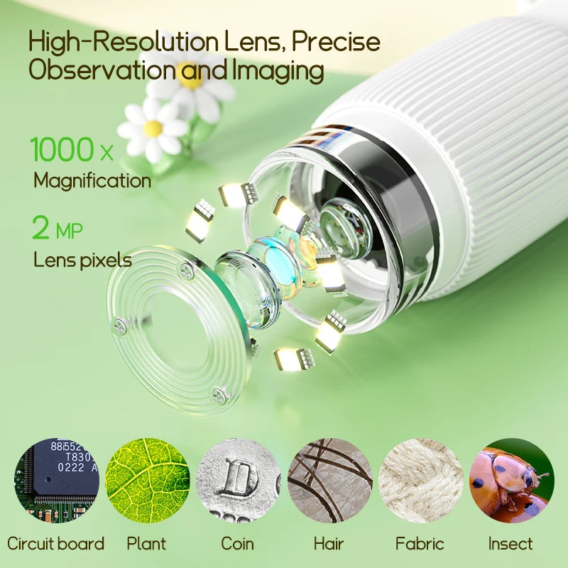 Digital Microscope with Screen & Memory Card — Pivoli Toys — product image 2