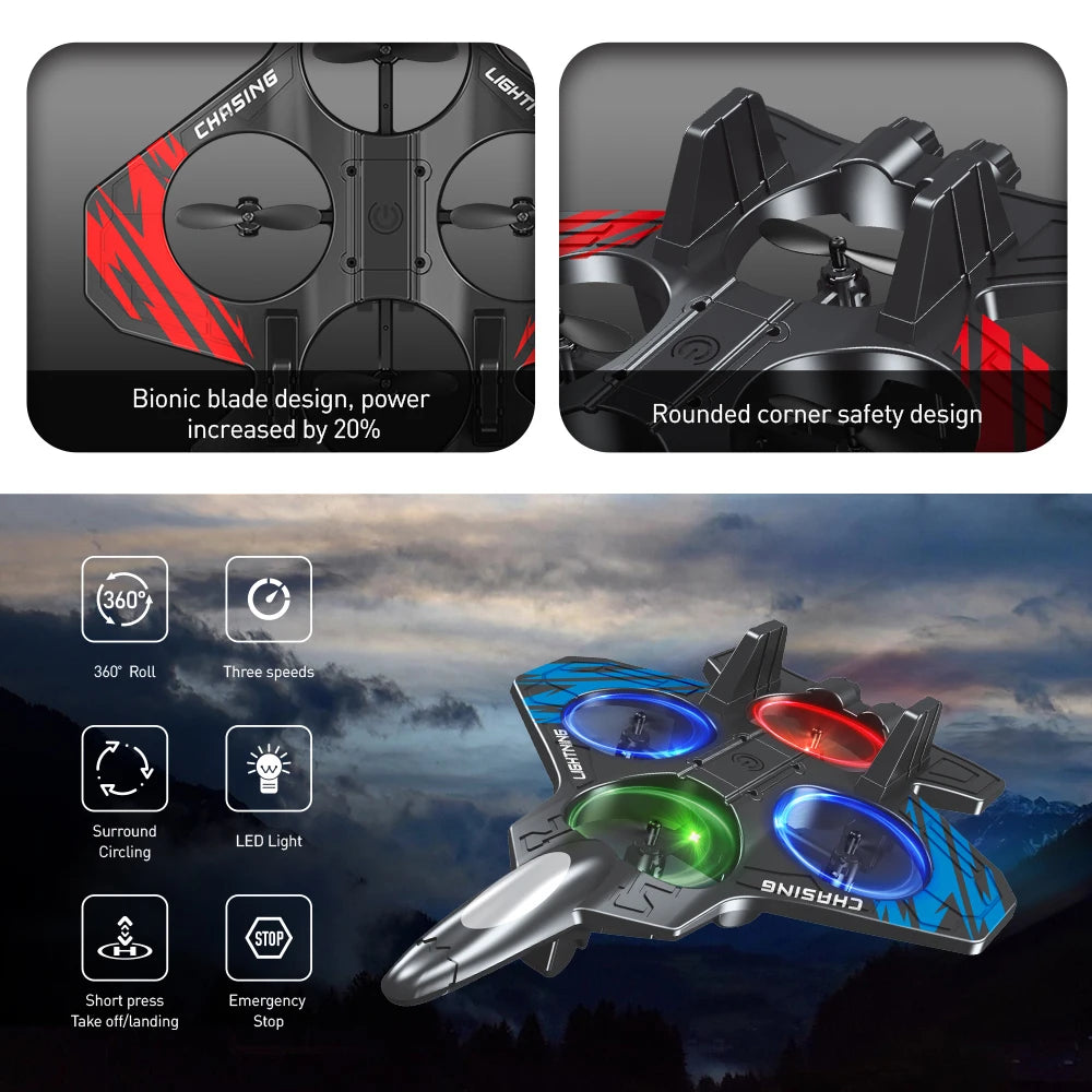 E72 Remote-Control Foam Drone — Pivoli Toys — product image 5