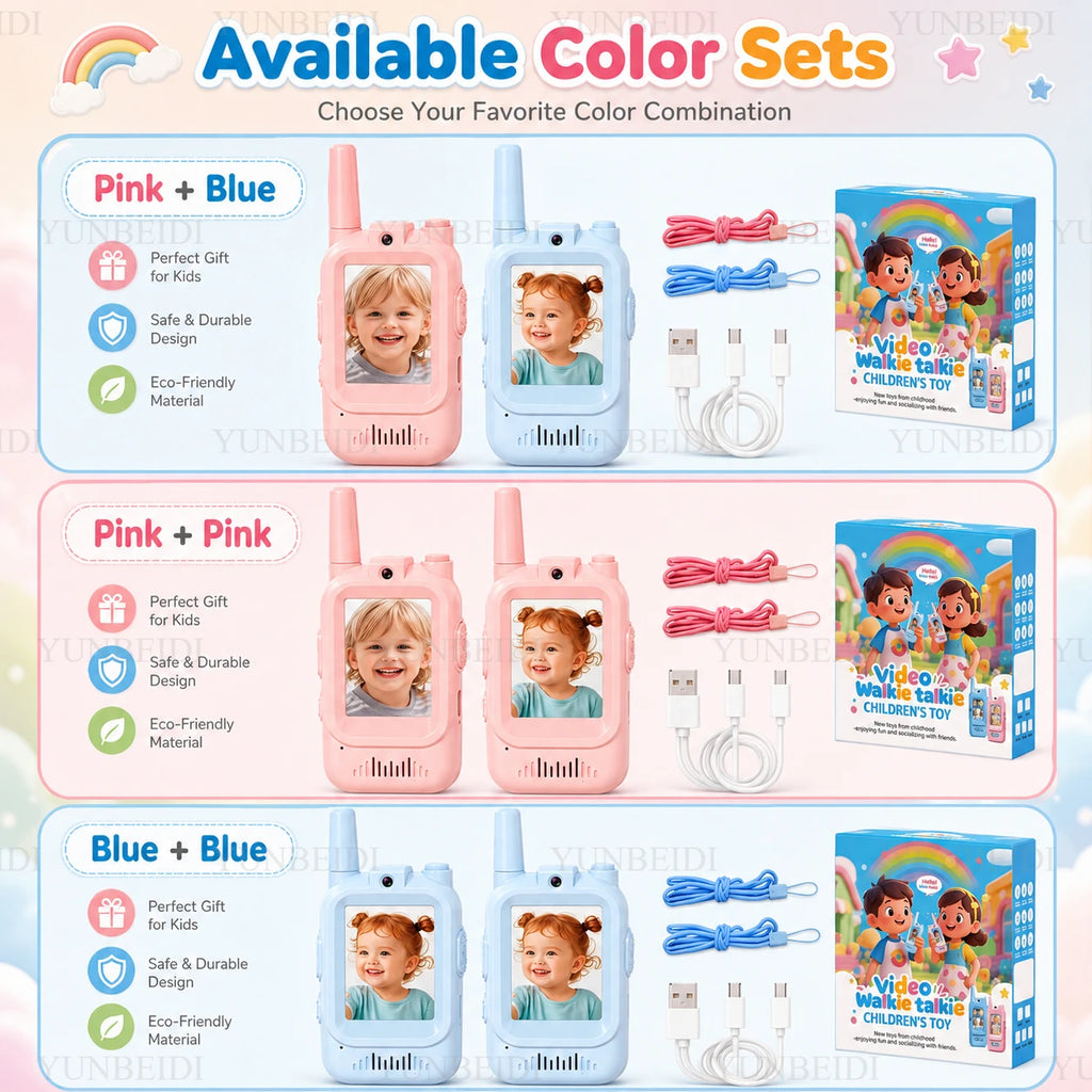 Kids' Video Walkie-Talkies — Pair — Pivoli Toys — product image 6
