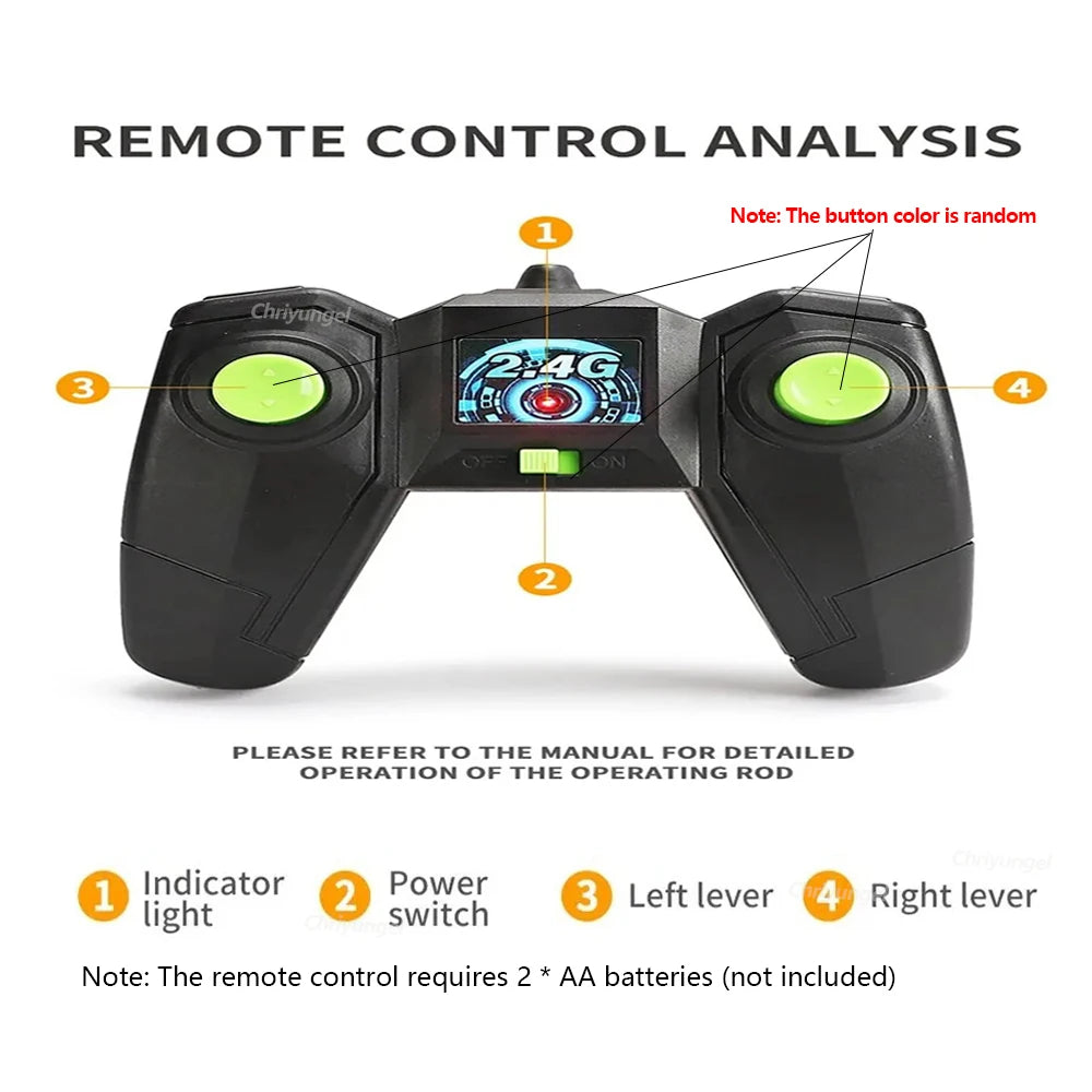 Double-Sided Remote-Control Stunt Car — Pivoli Toys — product image 9