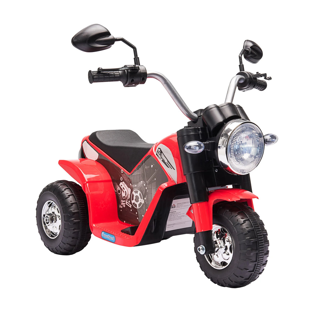 HOMCOM 6V Electric Ride-On Motorcycle