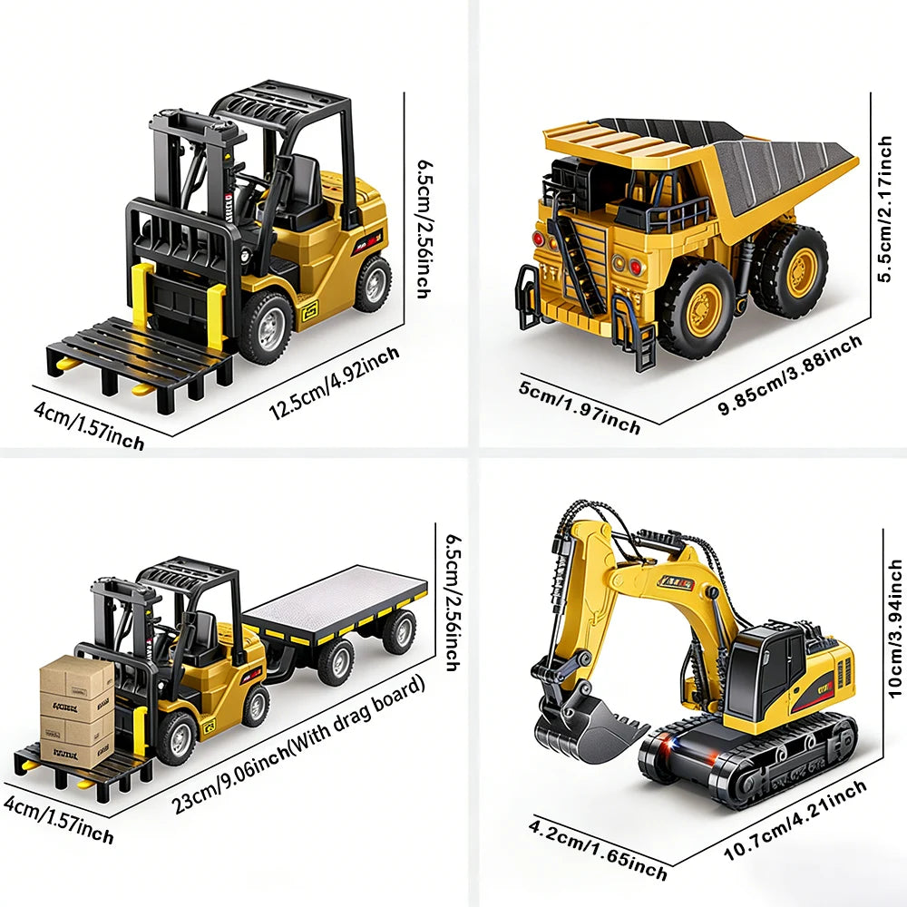 Mini Remote-Control Construction Vehicle — Pivoli Toys — product image 4