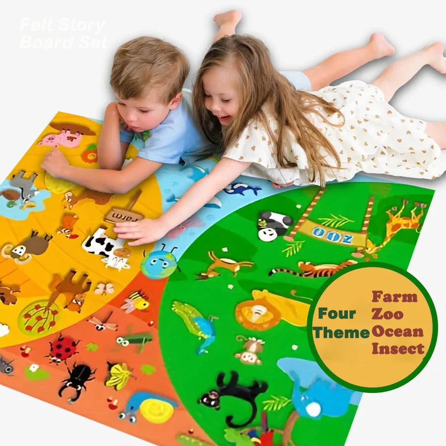Felt Story Board — Animals, Space & More