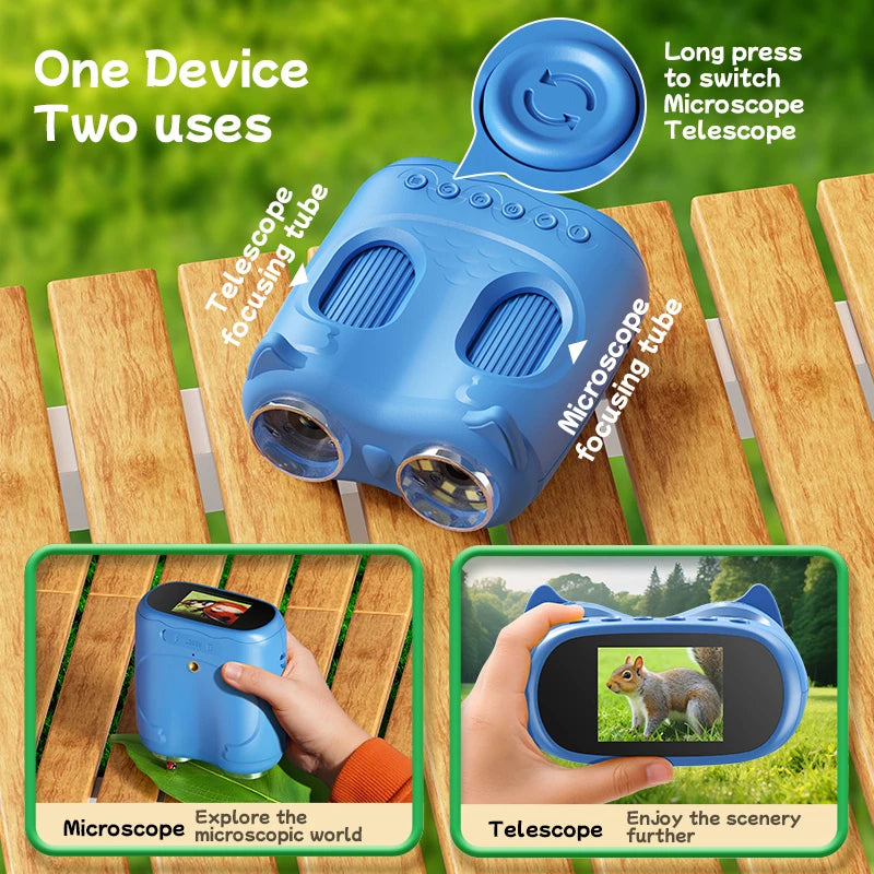 2-in-1 Digital Microscope & Telescope — Pivoli Toys — product image 2