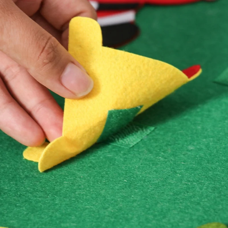 DIY Felt Christmas Tree Decoration Set