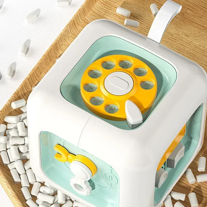 6-in-1 Sensory Busy Cube