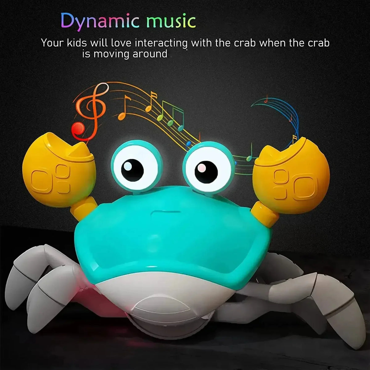 Crawling Crab Toy with Music