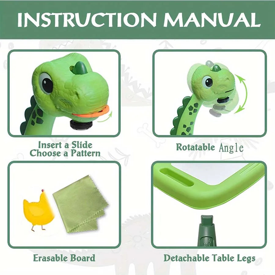 Dinosaur Drawing Projector Table