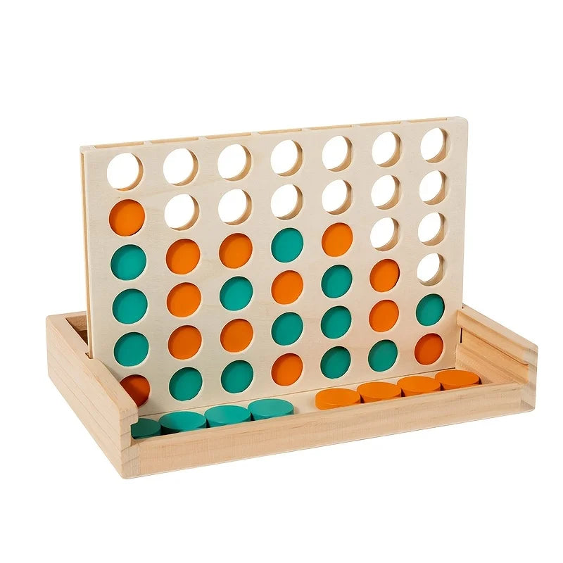 Wooden Four-in-a-Row Game — Pivoli Toys — product image 7