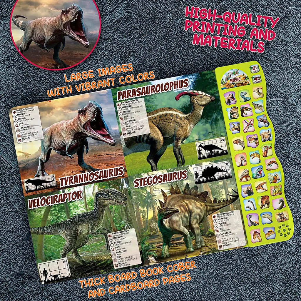 Talking Dinosaur Discovery Book — Pivoli Toys — product image 8