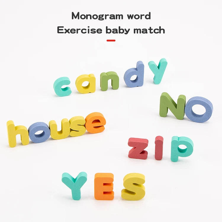 Wooden Alphabet Puzzle – Uppercase & Lowercase