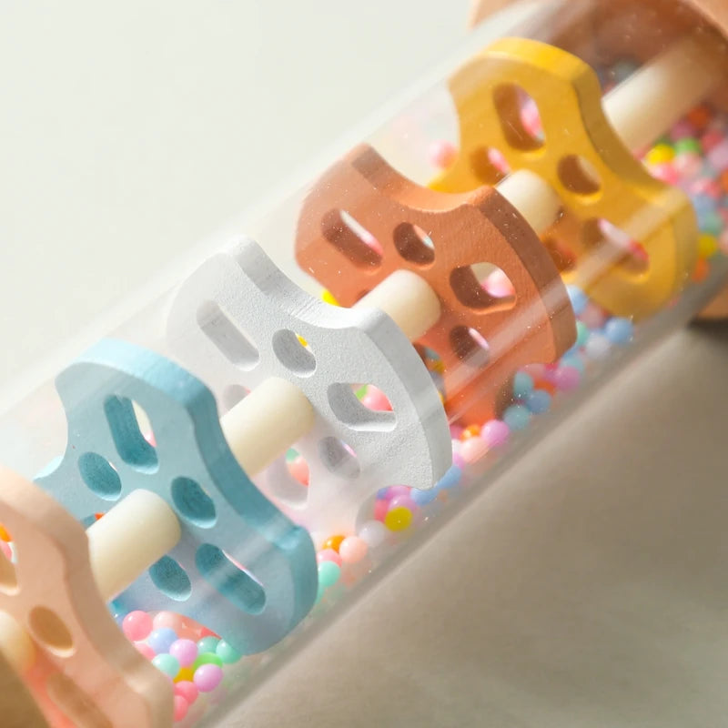 Wooden Rainmaker Sensory Toy, additional product view 3