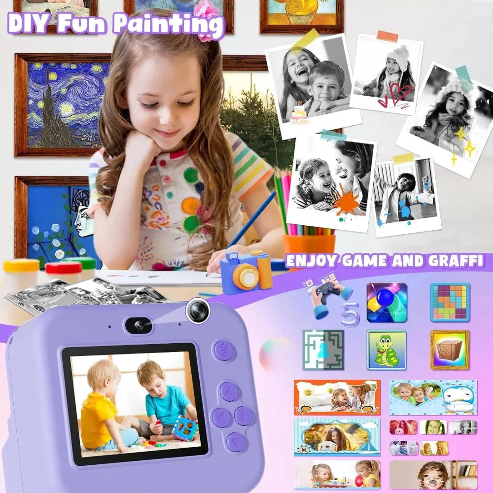 Kids' Instant-Print Camera with 32GB Card — Pivoli Toys — product image 3