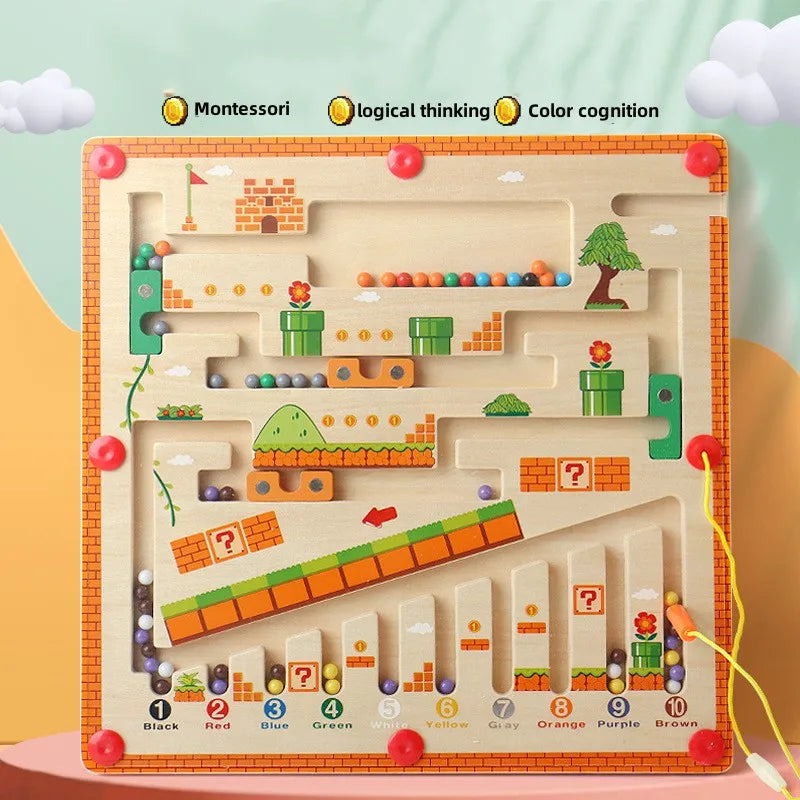Magnetic Counting & Colour Maze — Pivoli Toys — product image 10
