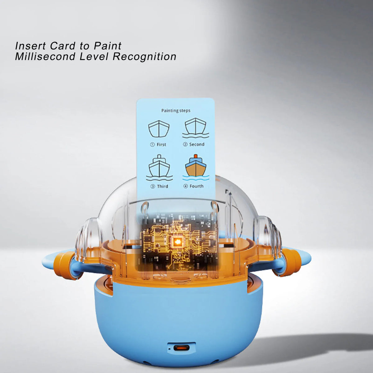 Drawing Robot for Kids with 100 Activity Cards