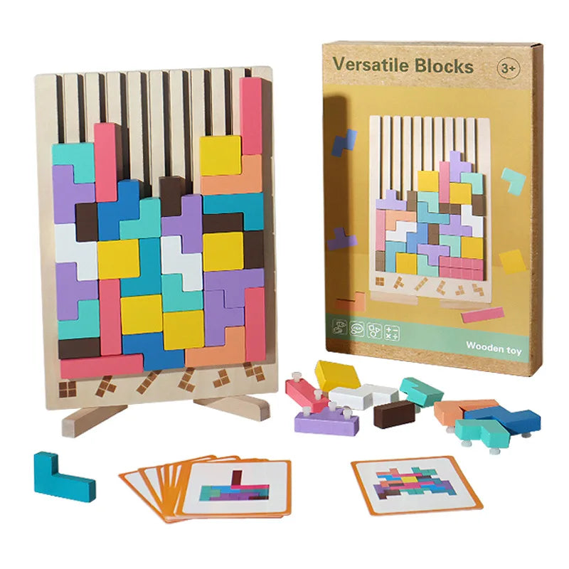 Wooden Drop-In Block Puzzle — Pivoli Toys — product image 3