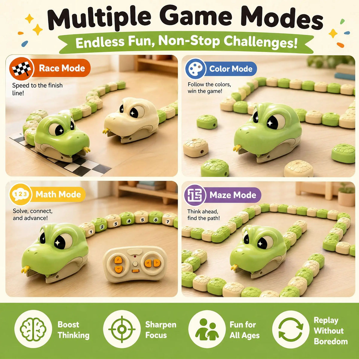 Remote-Control Collect-and-Grow Snake — Pivoli Toys — product image 3