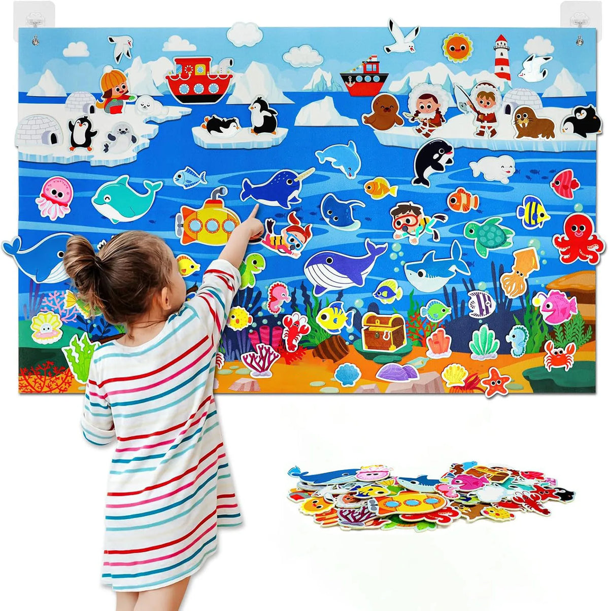 Felt Story Board — Animals, Space & More