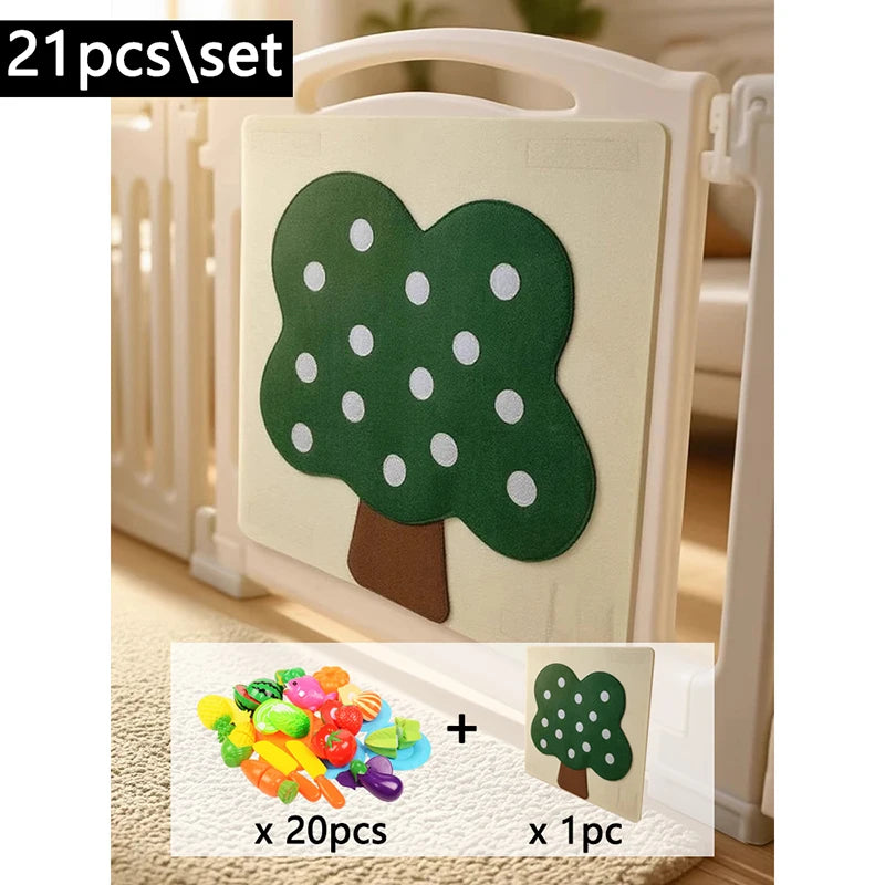 Fruit-Picking Felt Activity Board — 21-Piece Set — Pivoli Toys — product image 12