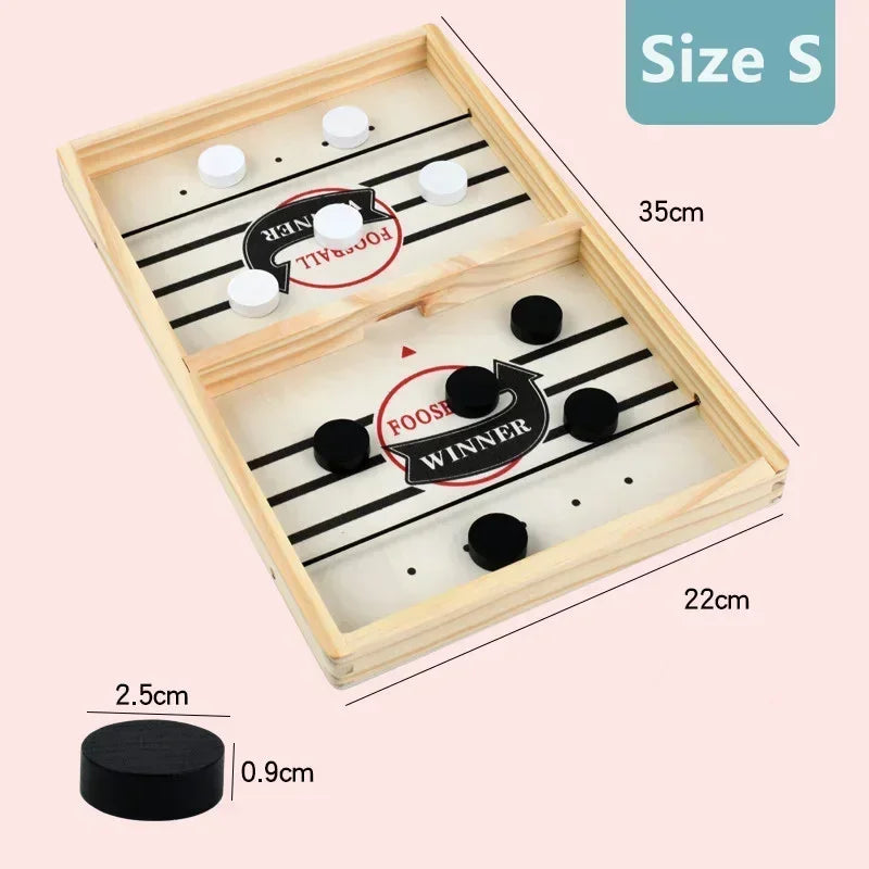 Wooden Fast-Puck Table Game — Pivoli Toys — product image 2
