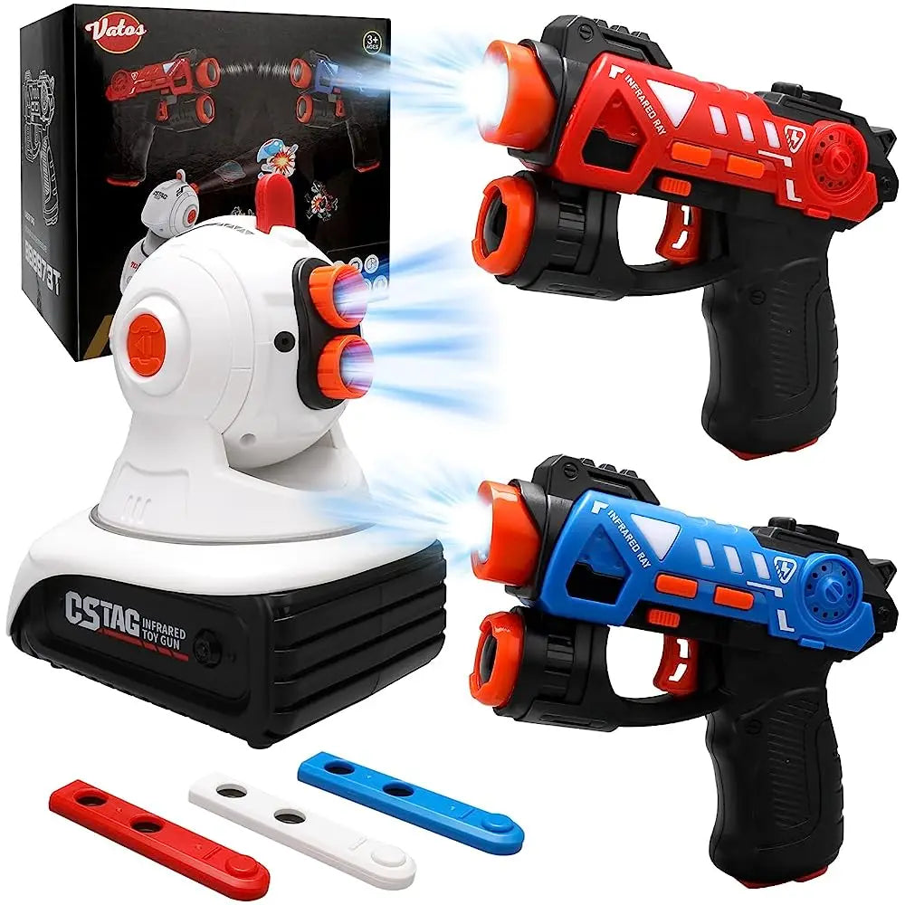 Laser Tag Projector Game with 2 Blasters