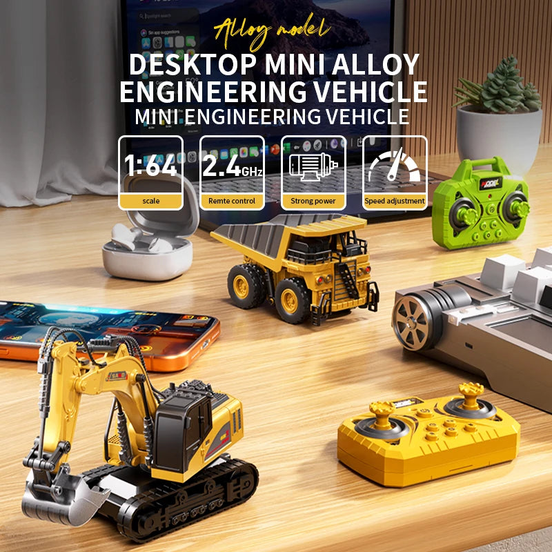 Mini Remote-Control Construction Vehicle — Pivoli Toys — product image 2