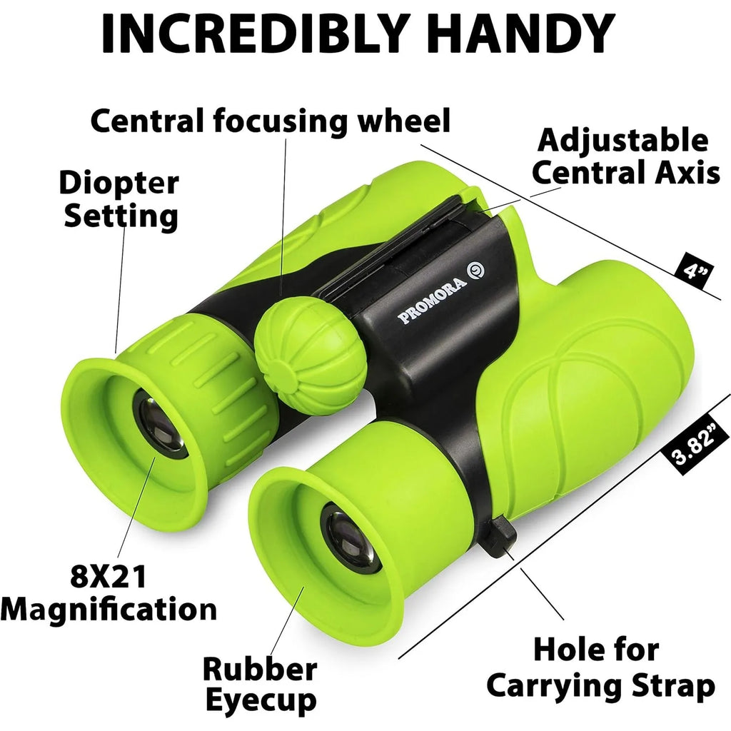 Kids' 8× Binoculars & Explorer Set