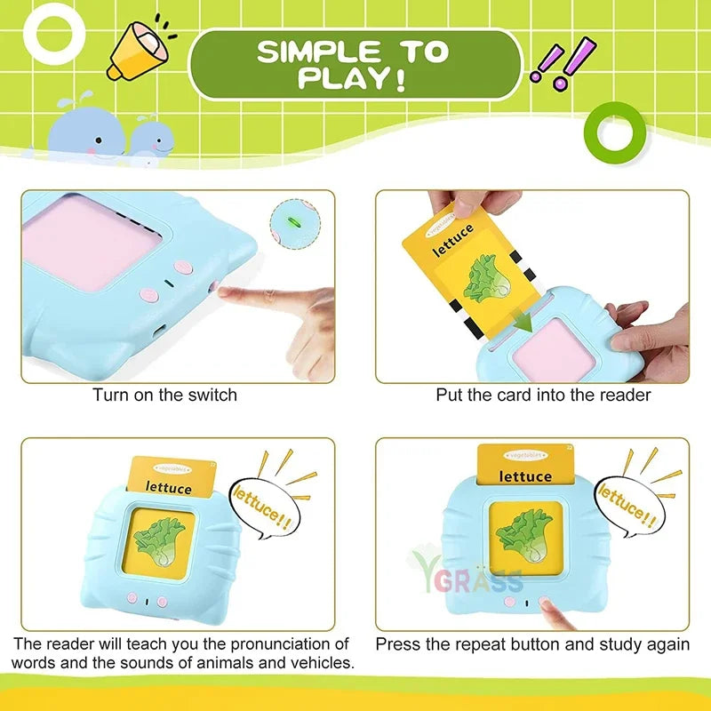 Talking Picture Flashcards — English Set — Pivoli Toys — product image 2