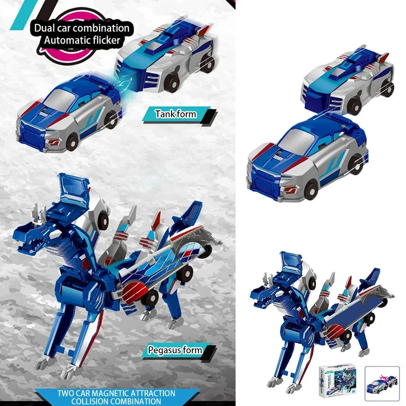 Magnetic Transforming Creature Car — Pivoli Toys — product image 3
