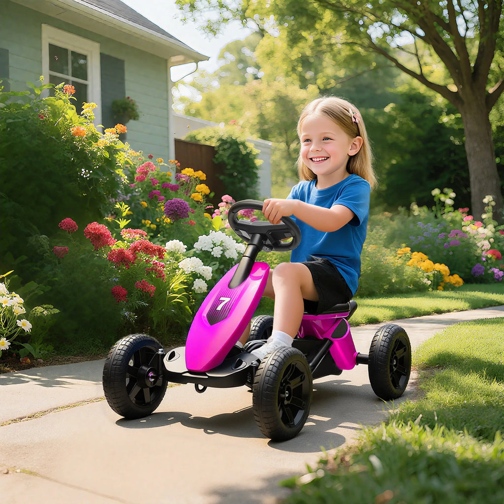 AIYAPLAY Kids' Pedal Go-Kart