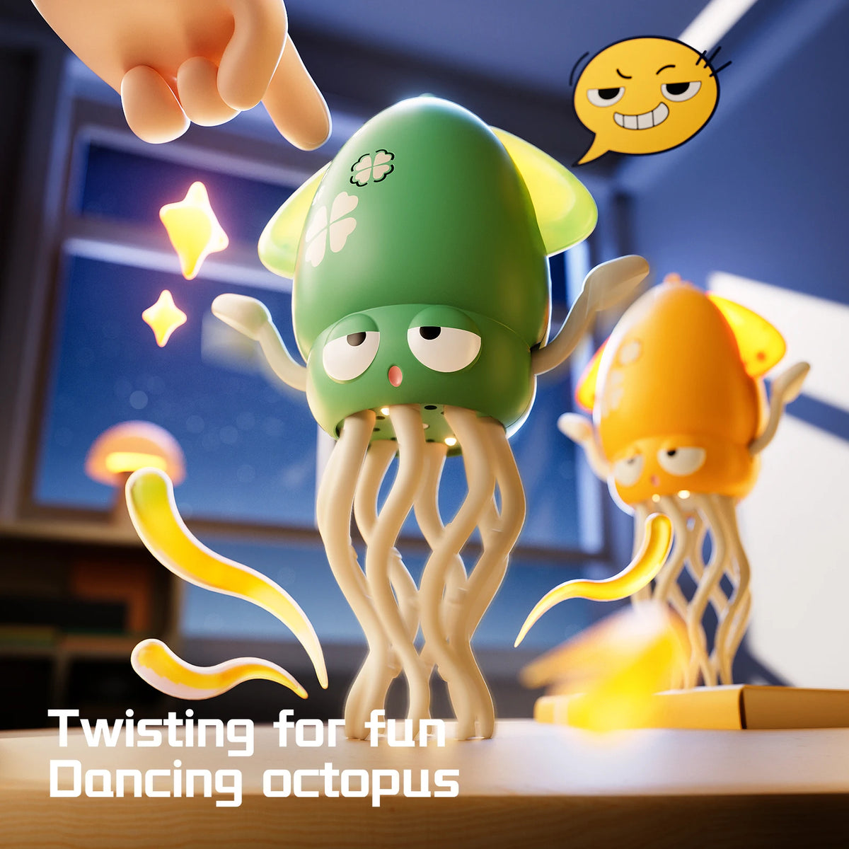 Dancing Octopus Toy with Lights & Music