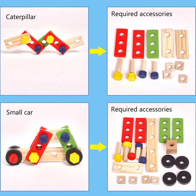 Wooden Tool Box Construction Set, additional product view 2