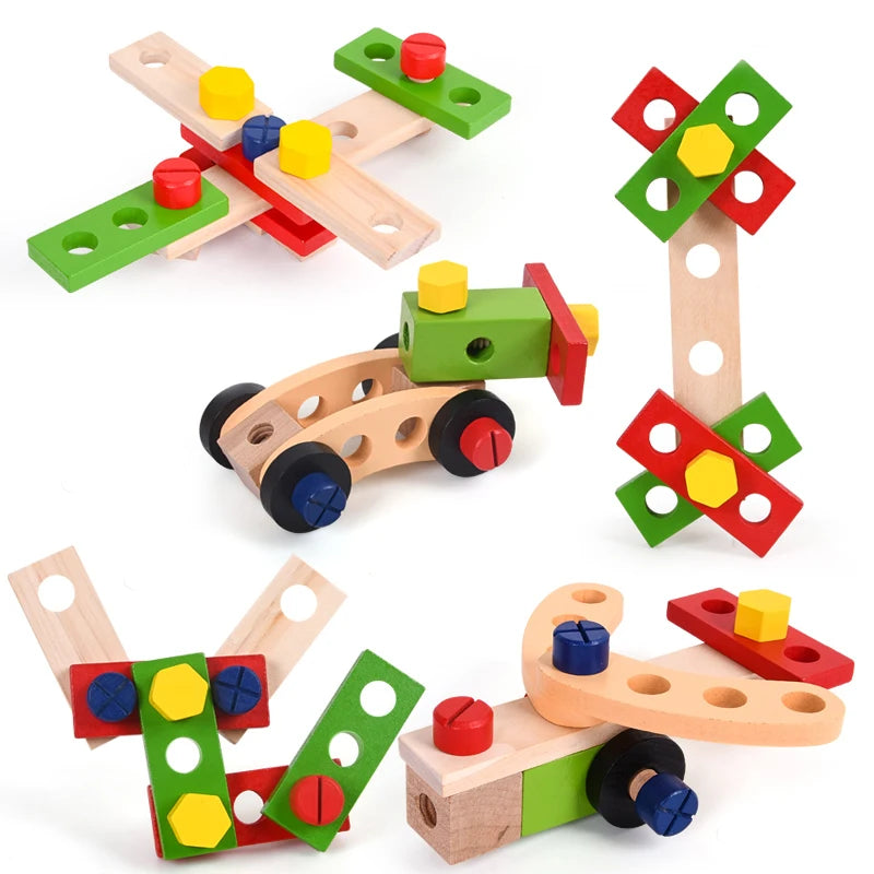 Wooden Tool Box Construction Set, additional product view 1