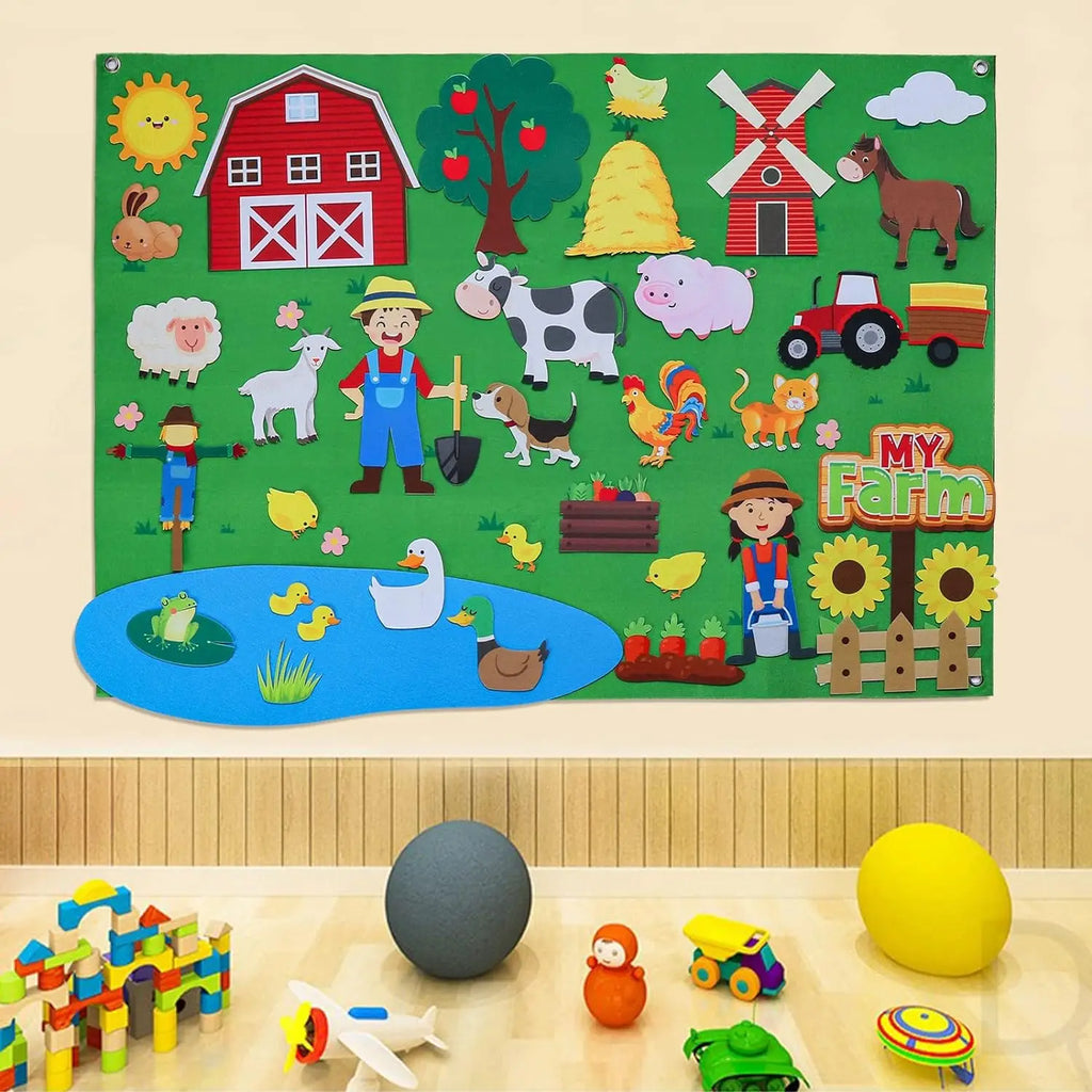 Felt Story Board — Animals, Space & More