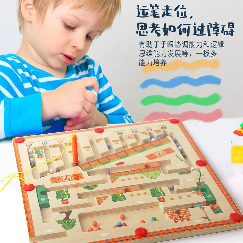Magnetic Counting & Colour Maze — Pivoli Toys — product image 4