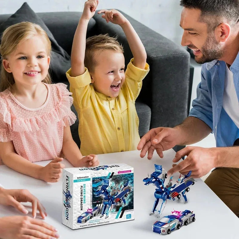 Magnetic Transforming Creature Car — Pivoli Toys — product image 5