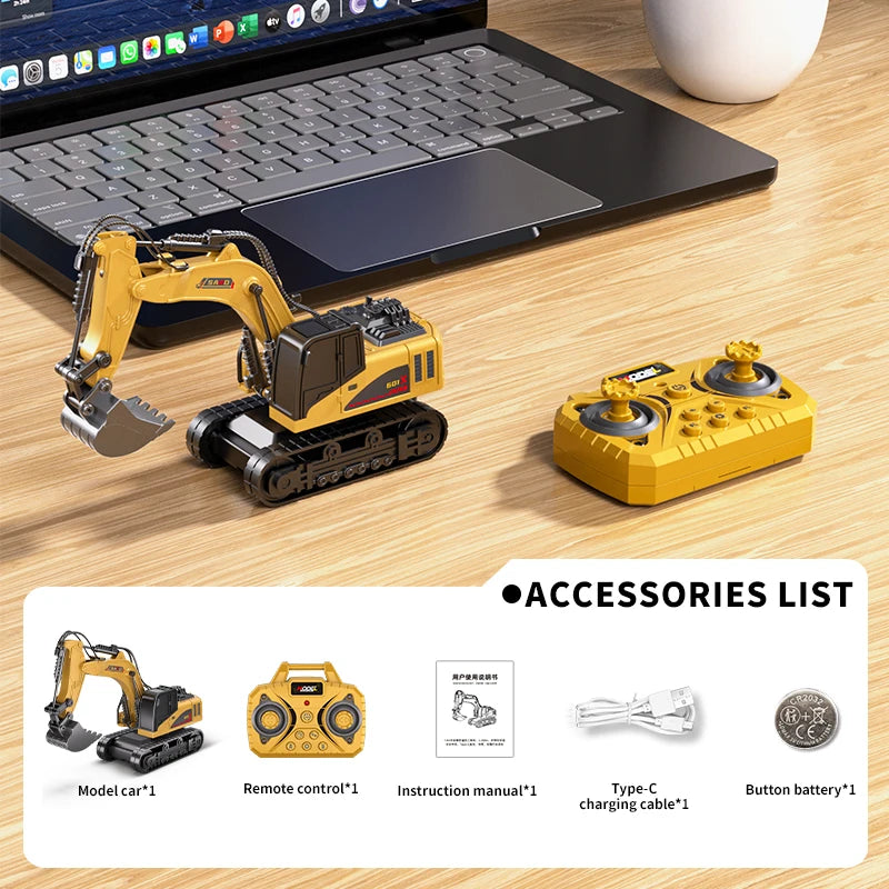 Mini Remote-Control Construction Vehicle — Pivoli Toys — product image 12