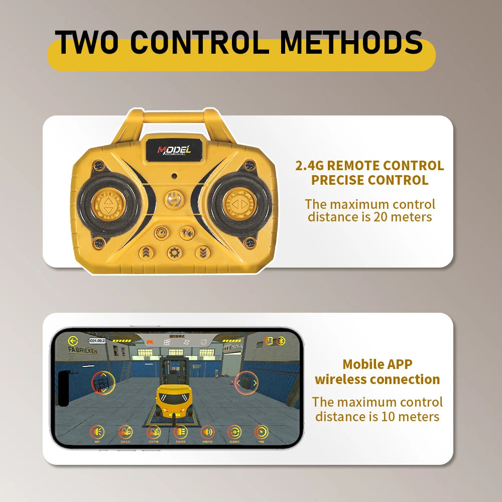 Mini Remote-Control Construction Vehicle — Pivoli Toys — product image 6
