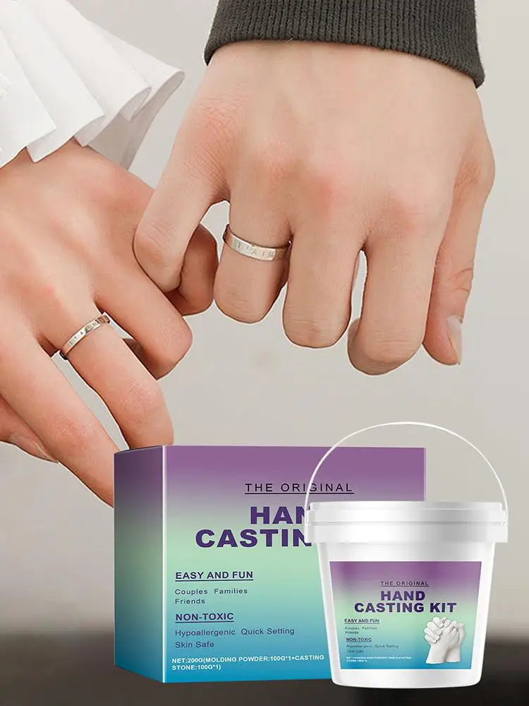 Hand Casting Kit — DIY Plaster Keepsake
