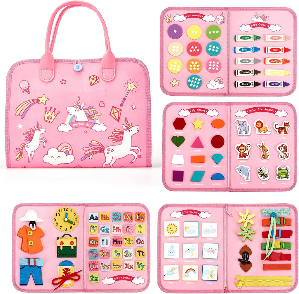 Carry-Along Busy Book — Pivoli Toys — product image 8