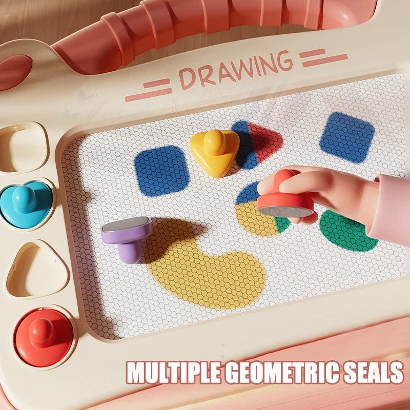Magnetic Drawing Board – Blue or Pink