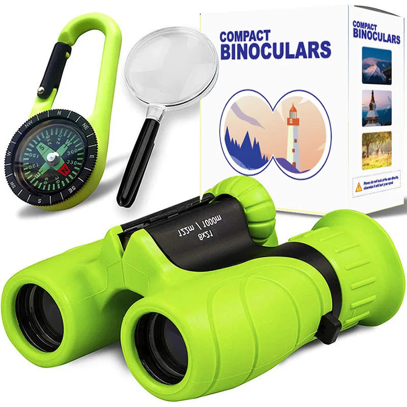 Kids' 8× Binoculars & Explorer Set