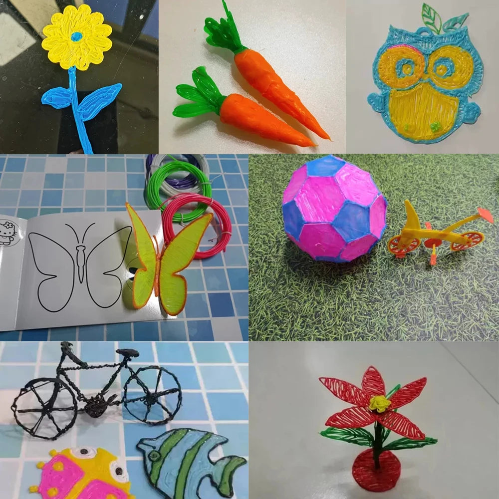 3D Pen for Kids with 100m PLA Filament