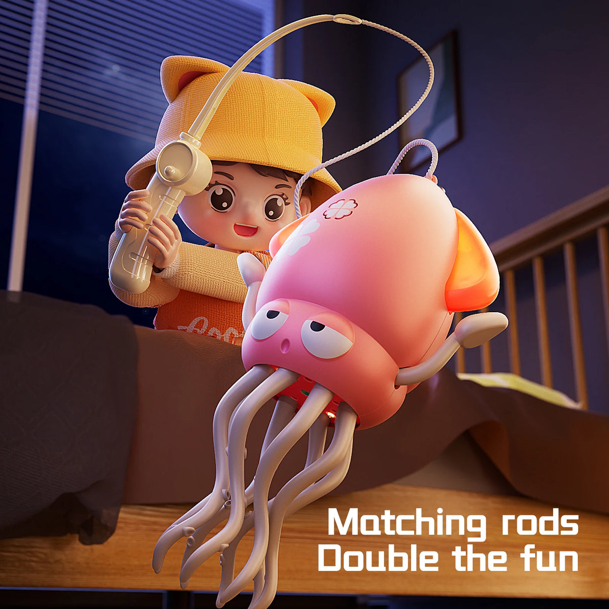 Dancing Octopus Toy with Lights & Music